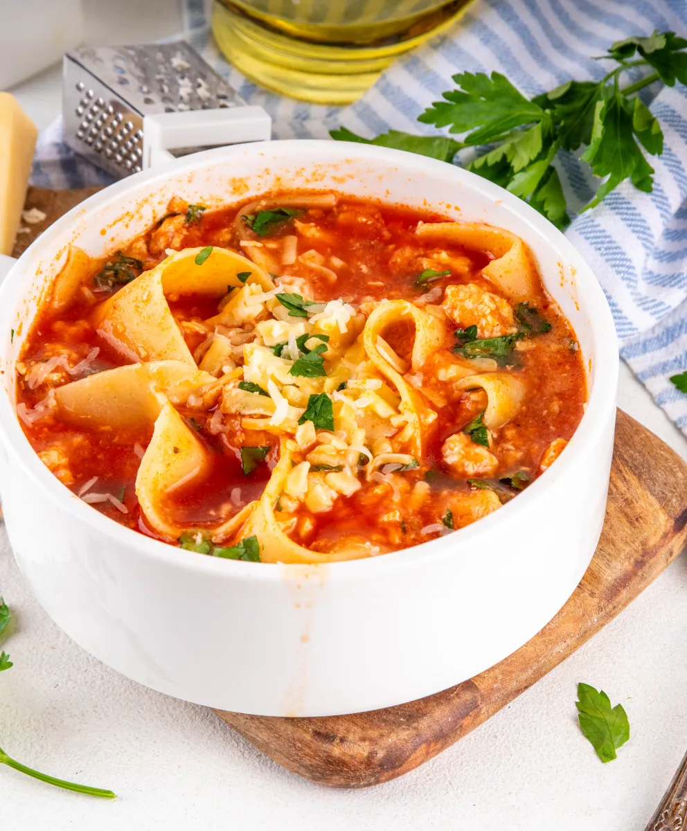 Lasagna Soup